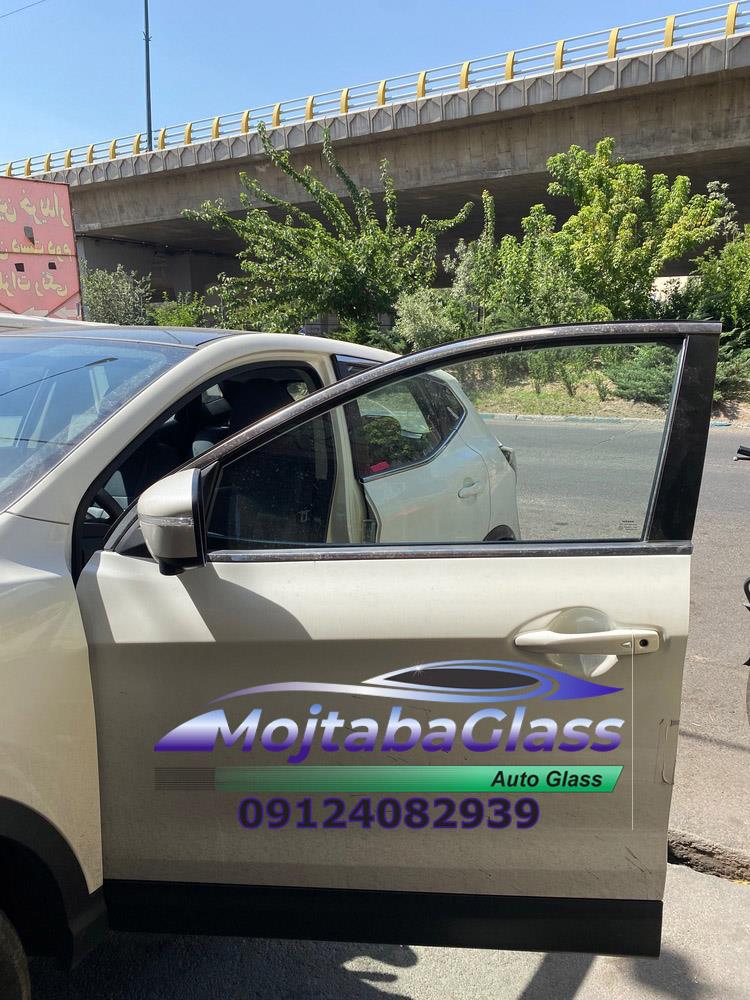 شیشه درب جلو نیسان قشقایی