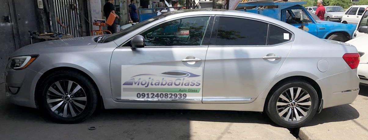 شیشه درب عقب کیا کادنزا