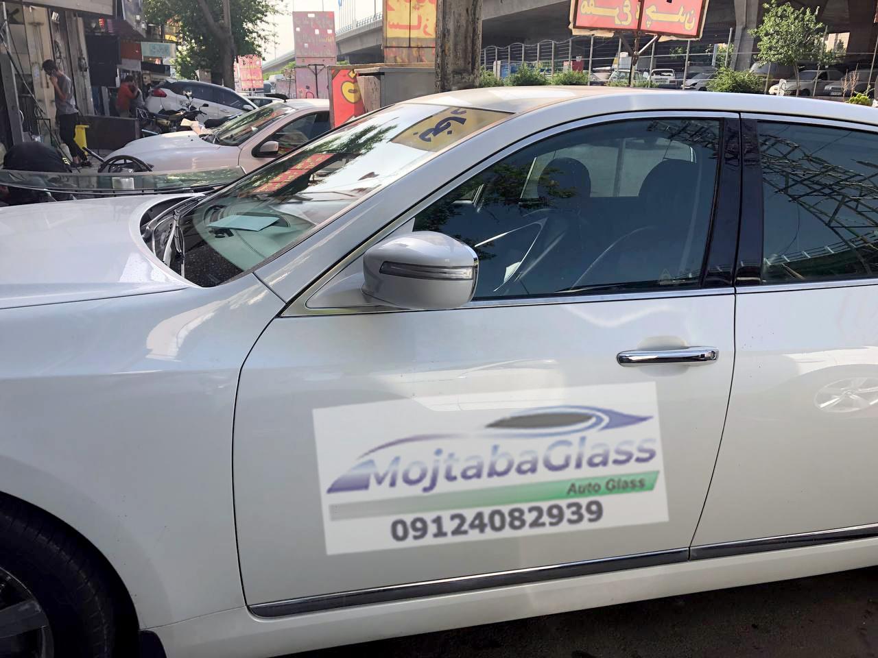 شیشه درب جلو هیوندای سنتنیال
